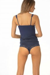 Dantelli Penye Atlet Külot / Kaşkorse Set thumbnail 3