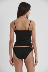 Kadın Dantelli Penye Atlet Külot / Kaşkorse Set thumbnail 3