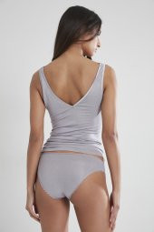 Kadın Dantelli Penye Atlet Külot / Kaşkorse Set thumbnail 1