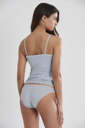 Kadın Dantelli Penye Atlet Külot / Kaşkorse Set thumbnail 3