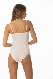 Kadın Dantelli Penye Atlet Külot / Kaşkorse Set thumbnail 1