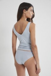 Kadın Dantelli Penye Atlet Külot / Kaşkorse Set thumbnail 3