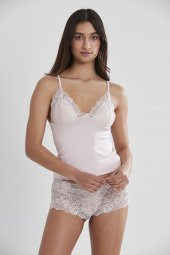 Dantelli Penye Atlet Külot Kaşkorse Set thumbnail 1