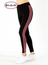 Active Sportive Üç Çizgili Tayt - 2