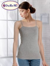 Seamless Modal İnce Askılı Tshirt - 4