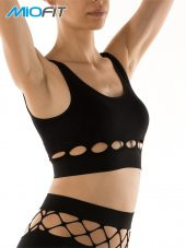 Cutout Destekli Seamless Spor Sütyeni - 6