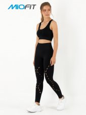 Çapraz Askı Detaylı Destekli Seamless Spor Sütyeni - 8