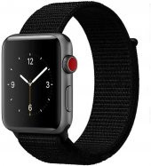 Watch Siyah Kordon 42-44 mm Akıllı Saat Kayışı - 1