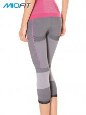 Power Short Yüksek Bel 3/4 Seamless Spor Tayt - 3