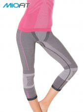 Power Short Yüksek Bel 3/4 Seamless Spor Tayt - 5