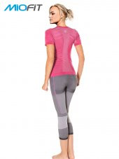 Power Short Yüksek Bel 3/4 Seamless Spor Tayt - 7