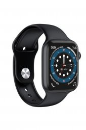HW22 Watch 7 Edition Model Full Versiyon Siyah Akıllı Saat - 1
