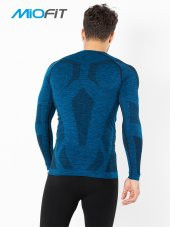 Erkek Active Sportive Uzun Kollu Dikişsiz Spor Tişört - 7