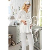 Lohusa Ekru Pijama Takımı - 2