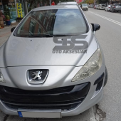 Peugeot 207 Batman Yarasa Ayna Kapağı Piano Black / 2006 - 2012 - 4