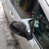 Peugeot 207 Batman Yarasa Ayna Kapağı Piano Black / 2006 - 2012 - 7