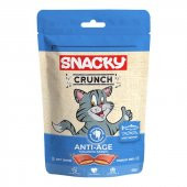 Snacky Kedi Crunch Ödül Anti-Age Somonlu 60Gr - 1