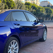Elantra Sinyalli Batman Yarasa Ayna Kapağı Piano Black / 2021 sonrası - 3