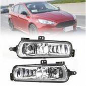 FORD FOCUS 2015-2020 SİS FAR SETİ KROM ÇERÇEVELİ - 1