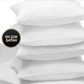 Boncuk Sılıkon Yastık 4 ADET 800  Gr   Antibakteriyal Yastık Boncuk Sılıkon Elyaf Yastık Yıkanabilinir Yastık - 2