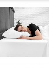 Antialerjik  Antibakteriyal Boncuk silikon Yastık  Diş Kumaş 100 Pamuklu 800 Gr 50x70 Cm Ebatında - 1