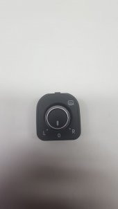 GOLF6 PASSAT TİGUAN CC AYNA AYAR DÜĞMESİ KROMLU - 1