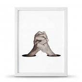 Dayanışma Poster Çerçeve - 30x40 cm Büyük Boy - 1