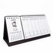 Haftalık Planlayıcı Masa Takvimi - Kediler - 1