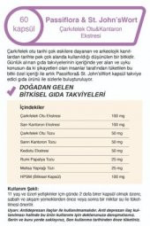 İyi Geceler Çayı ve Passiflora Çarkıfelek Otu Ve Kantaron Ekstreli Kapsül - 6
