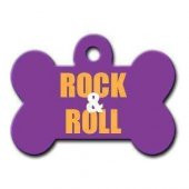 Rock & Roll Kemik Kedi Köpek Künyesi - 1