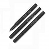Siyah Asetat Kalemi Permanent S 0,4mm 3 Adet - 2