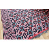 Algelsineve Makine Dokuması Baklava Desenli Kilim - 2