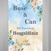 Kişiye Özel Nişan, Kına Gecesi, Düğün Afiş 92 - 1