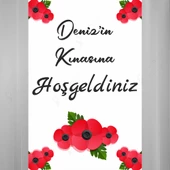 Kişiye Özel Nişan, Kına Gecesi, Düğün Afiş 44 - 1