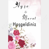 Kişiye Özel Nişan, Kına Gecesi, Düğün Afiş 07 - 1