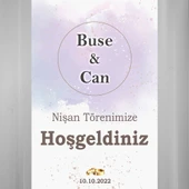 Kişiye Özel Nişan, Kına Gecesi, Düğün Afiş 87 - 1