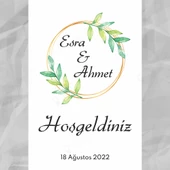 Kişiye Özel Nişan, Kına Gecesi, Düğün Afiş 165 - 1