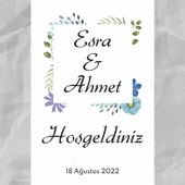 Kişiye Özel Nişan, Kına Gecesi, Düğün Afiş 168 - 2