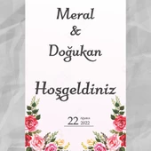Kişiye Özel Nişan, Kına Gecesi, Düğün Afiş 136 - 1