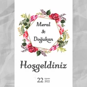 Kişiye Özel Nişan, Kına Gecesi, Düğün Afiş 137 - 1