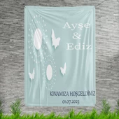 Kişiye Özel Nişan, Kına Gecesi, Düğün Afiş 355 - 1
