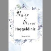 Kişiye Özel Nişan, Kına Gecesi, Düğün Afiş 34 - 1