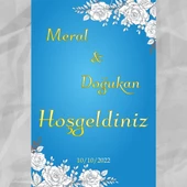 Kişiye Özel Nişan, Kına Gecesi, Düğün Afiş 119 - 1