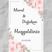 Kişiye Özel Nişan, Kına Gecesi, Düğün Afiş 115 - 1