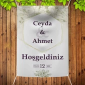 Kişiye Özel Nişan, Kına Gecesi, Düğün Afiş 198 - 1