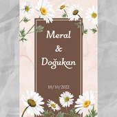 Kişiye Özel Nişan, Kına Gecesi, Düğün Afiş 117 - 1