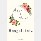 Kişiye Özel Nişan, Kına Gecesi, Düğün Afiş 26 - 1