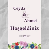 Kişiye Özel Nişan, Kına Gecesi, Düğün Afiş 186 - 1