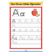 Yaz Sil Okul Öncesi Haydi Alfabe Öğrenelim Kitabı - 2