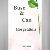 Kişiye Özel Nişan, Kına Gecesi, Düğün Afiş 78 - 1
